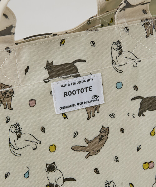 ROOTOTE(ルートート)の「ROOTOTE/ルートート EU.デリ.ラミネート-Y(ショルダーバッグ・レディース・アイボリー/カーキ・ONE SIZE)」の16枚目の写真