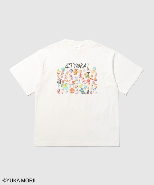 Mac-House(マックハウス)の「【47YOKAI /47ようかい】YOKAI 大集合Tシャツ(Tシャツ/カットソー・メンズ・ホワイト/ブラック・S/M/L)」の21枚目の写真