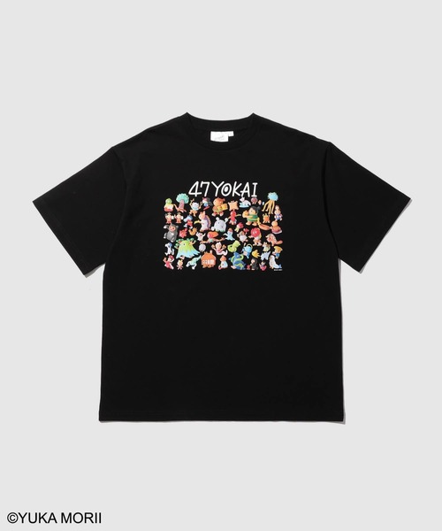 Mac-House(マックハウス)の「【47YOKAI /47ようかい】YOKAI 大集合Tシャツ(Tシャツ/カットソー・メンズ・ホワイト/ブラック・S/M/L)」の22枚目の写真