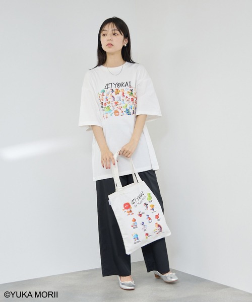 Mac-House(マックハウス)の「【47YOKAI /47ようかい】YOKAI 大集合Tシャツ(Tシャツ/カットソー・メンズ・ホワイト/ブラック・S/M/L)」の13枚目の写真