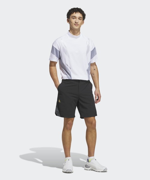 adidas(アディダス)の「コードカオス モックネック 半袖ポロシャツ【adidas Golf/アディダスゴルフ】(ポロシャツ・メンズ・ホワイト・MEDIUM/LARGE/X-LARGE/XX-LARGE)」の5枚目の写真