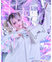 TRAVAS TOKYO（トラバス トウキョウ）の「【TRAVAS TOKYO×NEEDY GIRL OVERDOSE】2WAYエンジェルフラップバッグ（ハンドバッグ）」