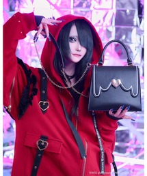 TRAVAS TOKYO（トラバス トウキョウ）の「【TRAVAS TOKYO×NEEDY GIRL OVERDOSE】2WAYエンジェルフラップバッグ（ハンドバッグ）」