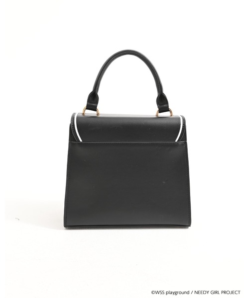 TRAVAS TOKYO(トラバス トウキョウ)の「【TRAVAS TOKYO×NEEDY GIRL OVERDOSE】2WAYエンジェルフラップバッグ(ハンドバッグ・レディース・ブラック/ホワイト・FREE)」の16枚目の写真