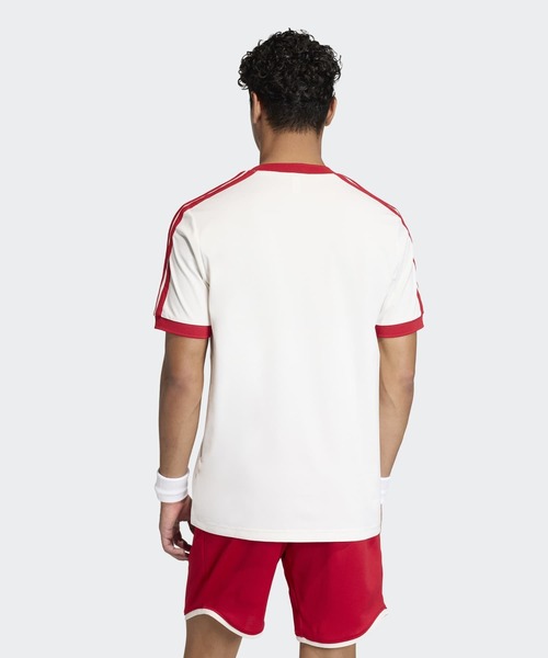 adidas（アディダス）の「テニス クラシックス 半袖Tシャツ / アディダス adidas（Tシャツ/カットソー・メンズ・ホワイト・MEDIUM/LARGE/XX-LARGE/X-LARGE）」の2枚目の写真
