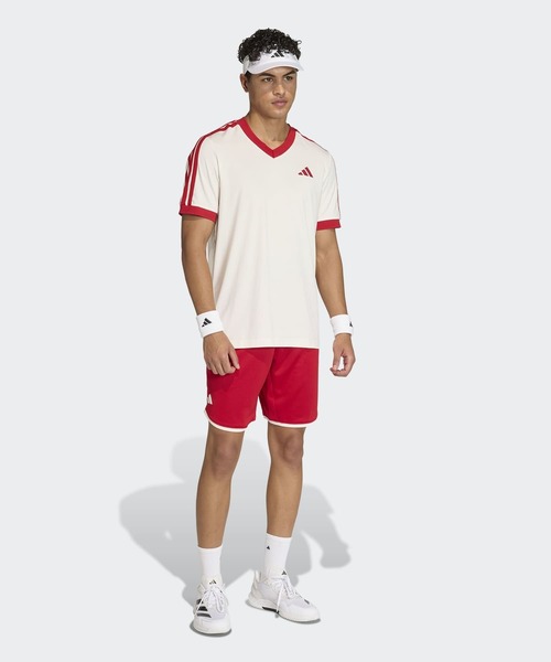 adidas（アディダス）の「テニス クラシックス 半袖Tシャツ / アディダス adidas（Tシャツ/カットソー・メンズ・ホワイト・MEDIUM/LARGE/XX-LARGE/X-LARGE）」の5枚目の写真