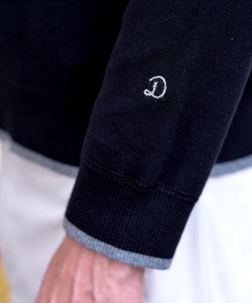DRESSTERIOR(ドレステリア)の「【6色展開/洗濯機可】コットンカシミヤ スムースニット(ニット/セーター・メンズ・ネイビー/ボルドー/グレー/ブルー系その他/ホワイト/ブラック・90/91/92/94)」の17枚目の写真