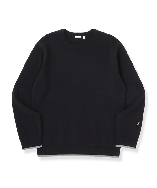 DRESSTERIOR(ドレステリア)の「【6色展開/洗濯機可】コットンカシミヤ スムースニット(ニット/セーター・メンズ・ネイビー/ボルドー/グレー/ブルー系その他/ホワイト/ブラック・90/91/92/94)」の21枚目の写真