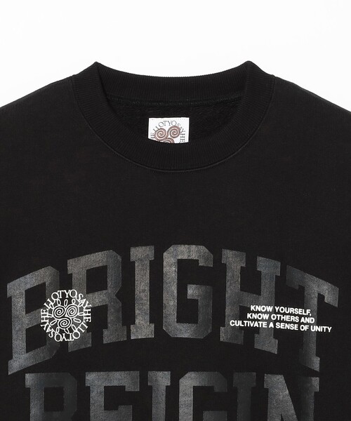 SAYHELLO(セイハロー)の「SAYHELLO / Un United Crew(スウェット・メンズ・ブラック・M/XL/L)」の4枚目の写真