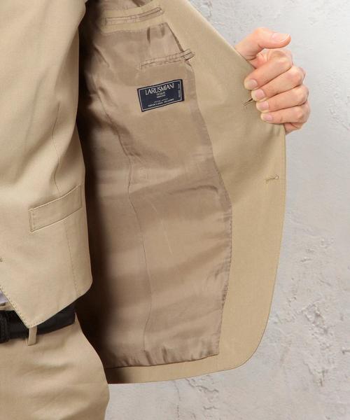 green label relaxing（グリーンレーベルリラクシング）の「[ラルスミアーニ] LARUSMIANI SOLID MD NT HP- ジャケット◆（テーラードジャケット・メンズ・ベージュ/ネイビー・42/48/46/50/44）」の4枚目の写真