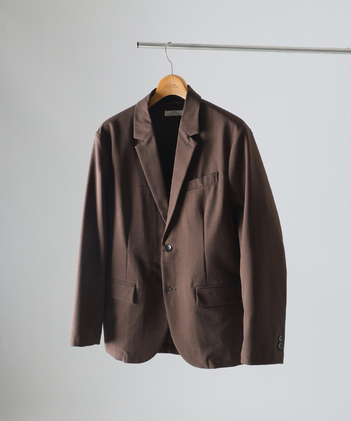 JOURNAL STANDARD relume(ジャーナルスタンダード レリューム)の「ソフト メランジ ”ウォッシャブル” 2Bジャケット(テーラードジャケット・メンズ・ブラウン/ブラック・LARGE/MEDIUM)」の15枚目の写真
