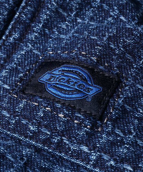 Dickies（ディッキーズ）の「Dickies(R) × PS Paul Smith 刺し子デニム ワークベスト / 262251 DC003（その他アウター・メンズ・ダークインディゴブルー・LARGE/MEDIUM）」の12枚目の写真
