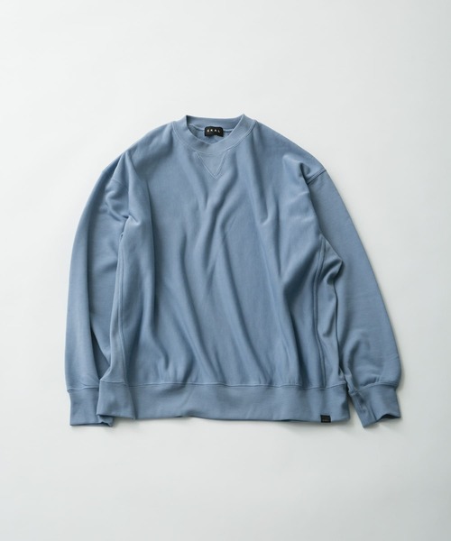 EKAL(エカル)の「ドライスウェットプルオーバー(スウェット・メンズ・イエロー/ブルー/グレー/ブラック・LARGE/MEDIUM)」の3枚目の写真