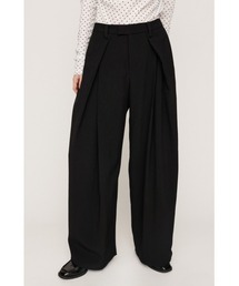 TUCK WIDE MANNISH SLACKS タックワイドマニッシュスラックス 秋服