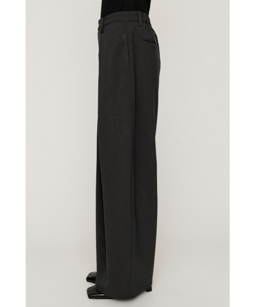 SLY(スライ)の「TUCK WIDE MANNISH SLACKS タックワイドマニッシュスラックス 秋服(スラックス・レディース・杢グレー/ブラック・2/1)」の12枚目の写真