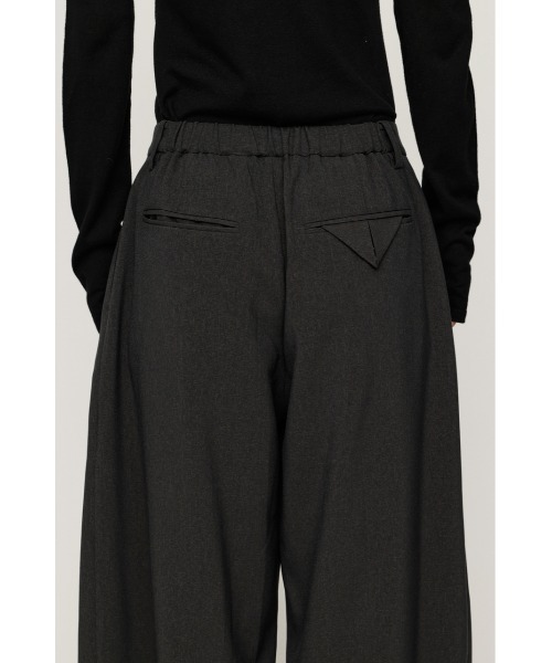 SLY(スライ)の「TUCK WIDE MANNISH SLACKS タックワイドマニッシュスラックス 秋服(スラックス・レディース・杢グレー/ブラック・2/1)」の15枚目の写真