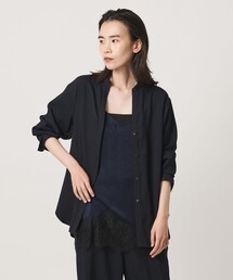 ＜MARW UNITED ARROWS＞バンドカラー スキッパー シャツ