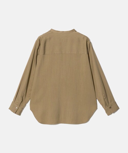 MARW UNITED ARROWS(マルゥ ユナイテッドアローズ)の「<MARW UNITED ARROWS>バンドカラー スキッパー シャツ(シャツ/ブラウス・レディース・モカ/ネイビー・FREE)」の12枚目の写真