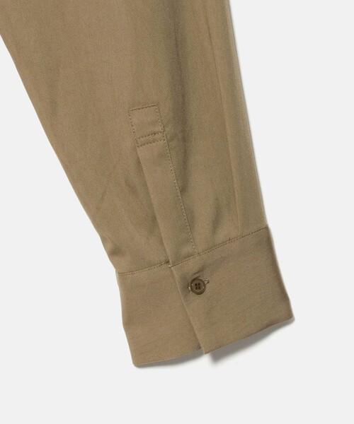 MARW UNITED ARROWS(マルゥ ユナイテッドアローズ)の「<MARW UNITED ARROWS>バンドカラー スキッパー シャツ(シャツ/ブラウス・レディース・モカ/ネイビー・FREE)」の14枚目の写真