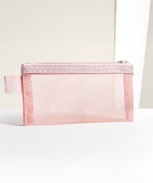 Pochi Pouch（ポチポーチ）の「Pochi Pouch/【中身が見える】メッシュフラットポーチ / ミニメッシュポーチ カード・カードケースサイズ（ポーチ）」
