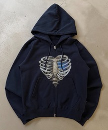 WISH FOR EVER（ウィッシュフォーエバー）の「SPECIAL BORN HEART ZIP HOODIE/スペシャルボーンハートジップフーディ（パーカー）」