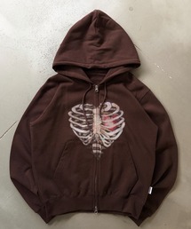 WISH FOR EVER（ウィッシュフォーエバー）の「SPECIAL BORN HEART ZIP HOODIE/スペシャルボーンハートジップフーディ（パーカー）」