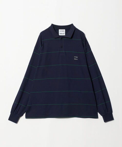 CITEN（シテン）の「＜CITEN＞ピンボーダーポロシャツ（ポロシャツ・メンズ・ブラック/ホワイト/ネイビー・L/M）」の20枚目の写真