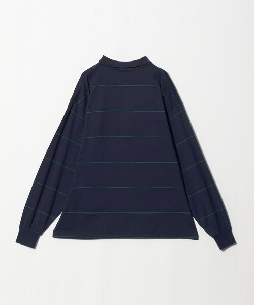 CITEN（シテン）の「＜CITEN＞ピンボーダーポロシャツ（ポロシャツ・メンズ・ブラック/ホワイト/ネイビー・L/M）」の21枚目の写真