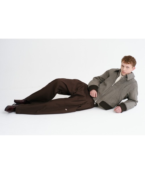 NVRFRGT（ネヴァーフォーゲット）の「Dickies×NVRFRGT DOUBLE KNEE CURVED LEG UTILITY WORK PANTS（チノパンツ・メンズ・ブラウン/ブラック/ダークグレー/カーキ・3/1/4/2）」の16枚目の写真