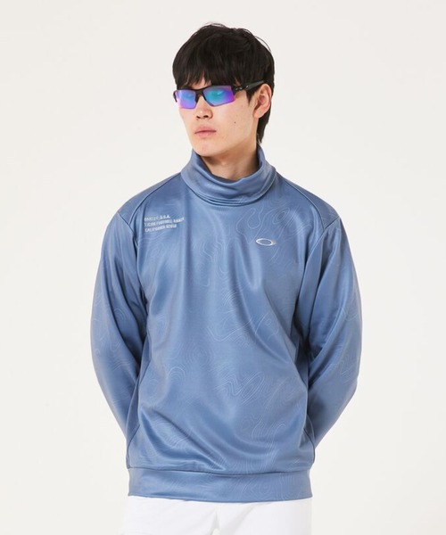 OAKLEY(オークリー)の「【最新】 オークリー OAKLEY ELEVATION TURTLE/ポロシャツ/ゴルフメンズコレクション/OAKLEY(その他トップス・メンズ・ホワイト系その他/ブルー系その他・XL/L/M/S)」の1枚目の写真