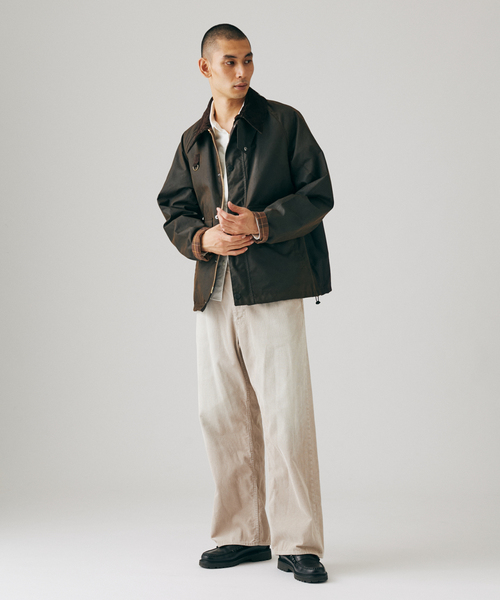 Barbour（バブアー）の「Barbour / バブアー 別注 スペイジャケット コンビ（その他アウター・メンズ・ブラウン/カーキ・LARGE/MEDIUM/SMALL）」の5枚目の写真
