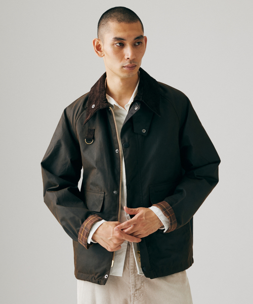 Barbour（バブアー）の「Barbour / バブアー 別注 スペイジャケット コンビ（その他アウター・メンズ・ブラウン/カーキ・LARGE/MEDIUM/SMALL）」の10枚目の写真
