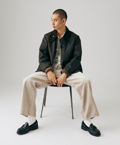 Barbour（バブアー）の「Barbour / バブアー 別注 スペイジャケット コンビ（その他アウター・メンズ・ブラウン/カーキ・LARGE/MEDIUM/SMALL）」の13枚目の写真