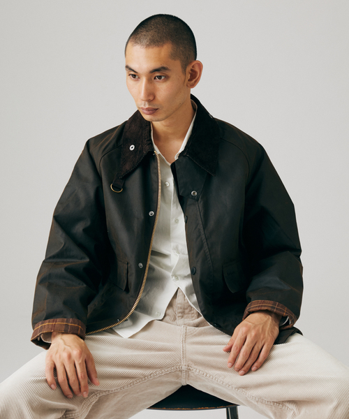 Barbour（バブアー）の「Barbour / バブアー 別注 スペイジャケット コンビ（その他アウター・メンズ・ブラウン/カーキ・LARGE/MEDIUM/SMALL）」の15枚目の写真