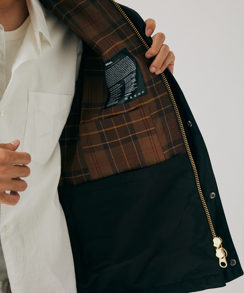 Barbour（バブアー）の「Barbour / バブアー 別注 スペイジャケット コンビ（その他アウター・メンズ・ブラウン/カーキ・LARGE/MEDIUM/SMALL）」の19枚目の写真
