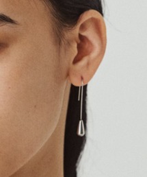 【kiehtova】DEW SHAPE LONG PIERCE/デュー シェイプ ロング ピアス KT41