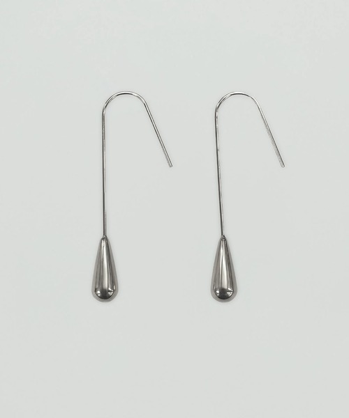 kiehtova（キエトヴァ）の「【kiehtova】DEW SHAPE LONG PIERCE/デュー シェイプ ロング ピアス KT41（ピアス（両耳用）・レディース・シルバー/ゴールド・FREE）」の6枚目の写真