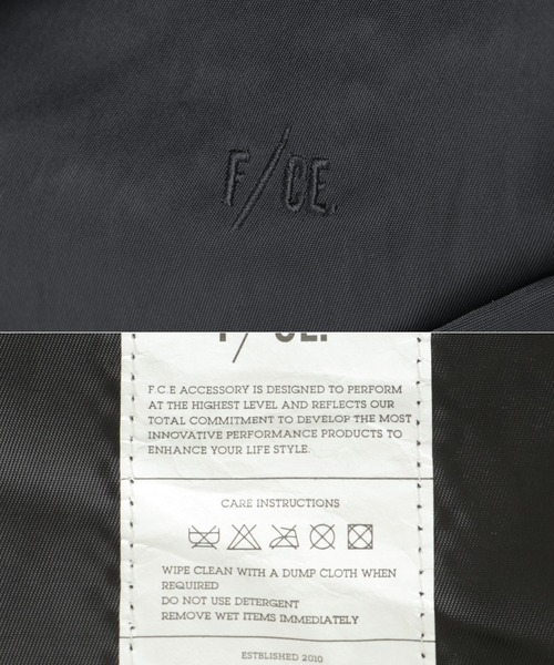 THE GOODLAND MARKET(ザグッドランドマーケット)の「F/CE. TWILL 2 WAY SHOULDER TOTE(ショルダーバッグ・メンズ・ベージュ/ブラック・FREE)」の15枚目の写真