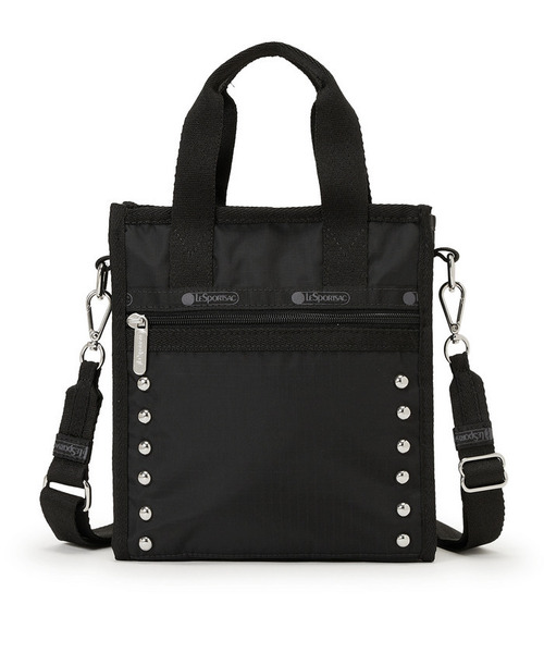 LeSportsac(レスポートサック)の「STUDS MINI N/S TOTE ブラックスタッズ(ショルダーバッグ・レディース・ブラック・FREE)」の4枚目の写真
