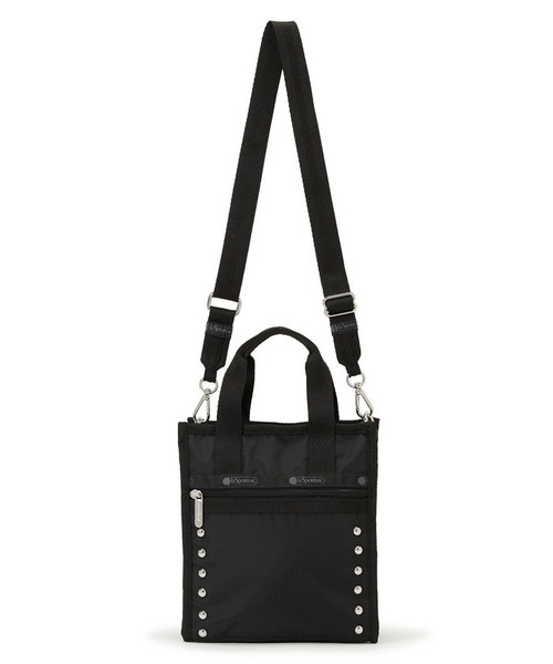 LeSportsac(レスポートサック)の「STUDS MINI N/S TOTE ブラックスタッズ(ショルダーバッグ・レディース・ブラック・FREE)」の7枚目の写真