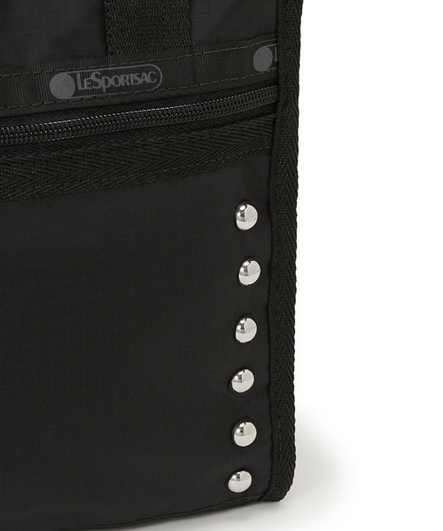 LeSportsac(レスポートサック)の「STUDS MINI N/S TOTE ブラックスタッズ(ショルダーバッグ・レディース・ブラック・FREE)」の8枚目の写真
