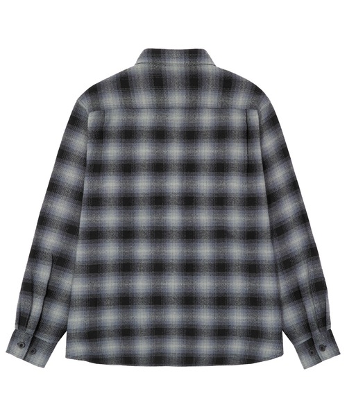 HUF(ハフ)の「GEARY FLANNEL LS SHIRT(シャツ/ブラウス・メンズ・ブラック/グリーン・S/L/M/XL)」の7枚目の写真
