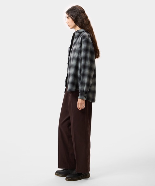HUF(ハフ)の「GEARY FLANNEL LS SHIRT(シャツ/ブラウス・メンズ・ブラック/グリーン・S/L/M/XL)」の16枚目の写真