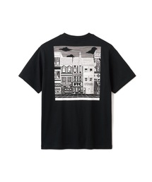 THE BLOCK TEE Artwork by Mike Giant