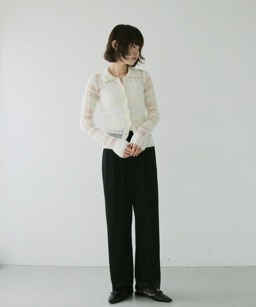 cheriella(シェリエラ)の「【cheriella】ベロアレースパンツ VELOUR LACE PANTS(その他パンツ・レディース・ブラウン/ブラック・FREE)」の18枚目の写真