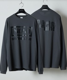 NUMBER (N)INE（ナンバーナイン）の「N(N) number nine PRINTED CLASSIC L/S T-SHIRT / ナンバーナイン クラシック ボックス ロゴ & バックプリント ロンT（Tシャツ/カットソー）」