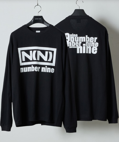 N(N) number nine PRINTED CLASSIC L/S T-SHIRT / ナンバーナイン