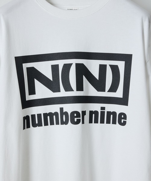 N(N) number nine PRINTED CLASSIC L/S T-SHIRT / ナンバーナイン