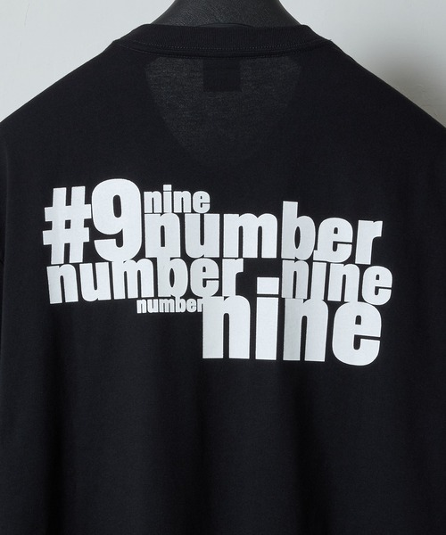 N(N) number nine PRINTED CLASSIC L/S T-SHIRT / ナンバーナイン