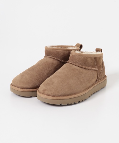 UGG(アグ)の「『WEB限定』UGG CLASSIC ULTRA MINI(ブーツ・レディース・キャメル/ブラック・6/7/8)」の10枚目の写真